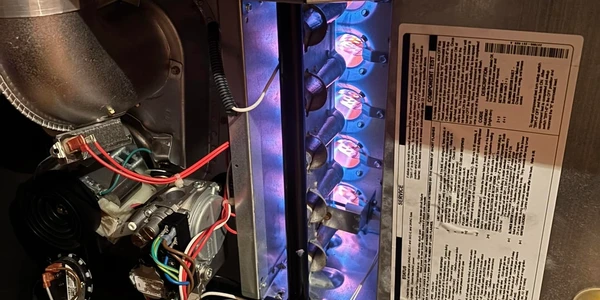 Furnace burner inspection