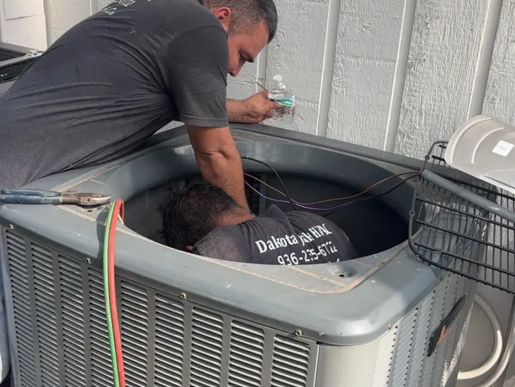Thorough AC unit cleaning